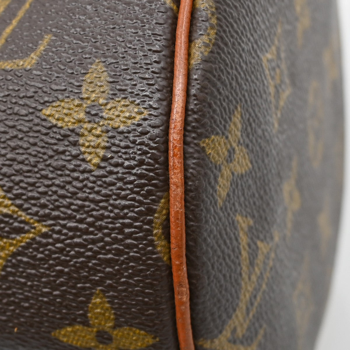 Louis Vuitton Papillon Handbag Monogram Canvas Brown Canvas Handbag (Pre-Owned)