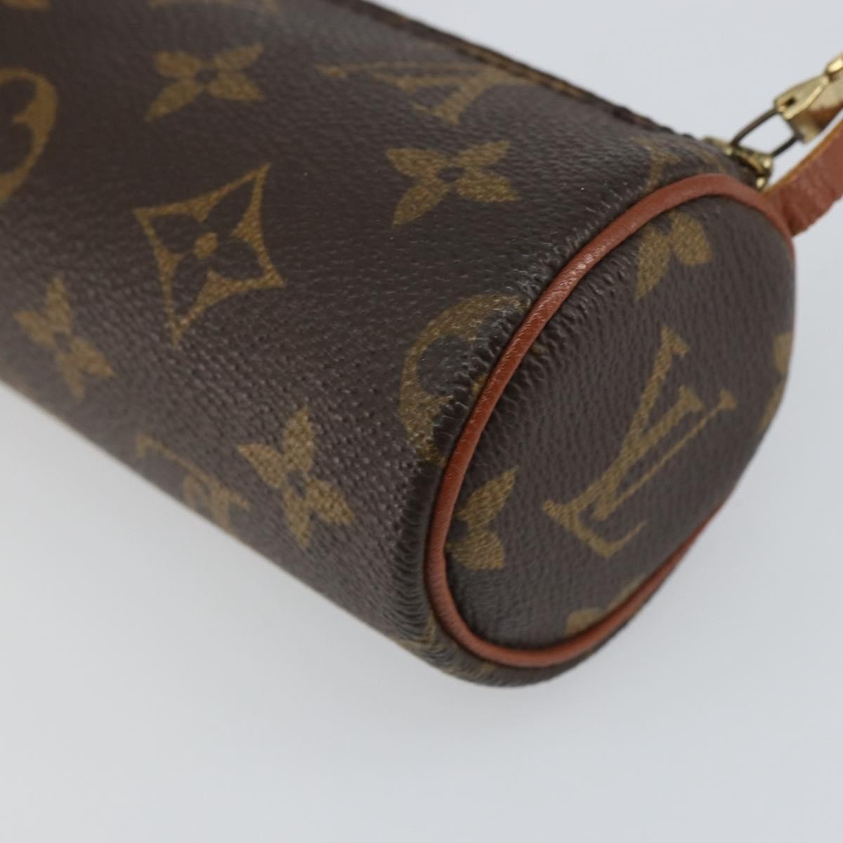 Louis Vuitton Papillon Pochette Monogram Canvas Brown Canvas Clutche & Pouche Bag (Pre-Owned)