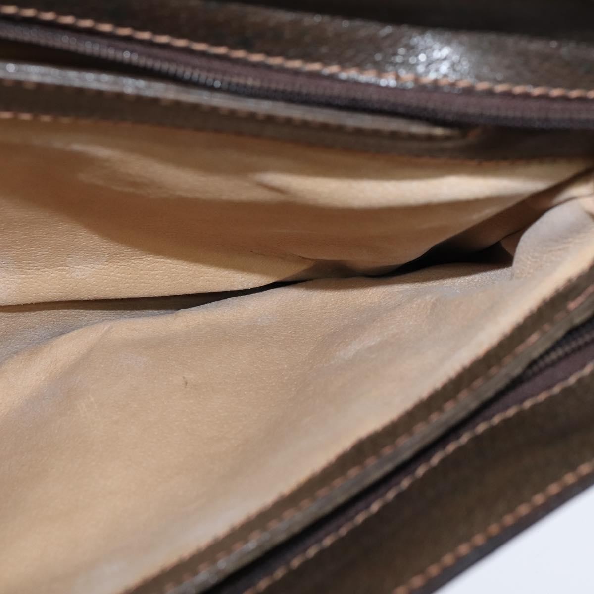 Gucci Ophidia Zip Shoulder Bag Gg Coated Canvas Beige Canvas Shoulder Bag Bag (Pre-Owned)