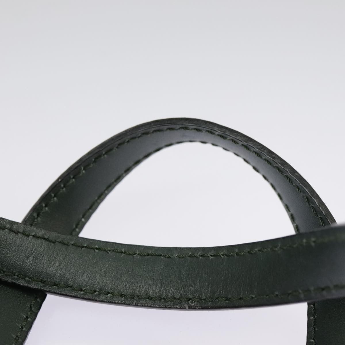 Celine C Macadam Handbag Canvas Gray Canvas Handbag (Pre-Owned)