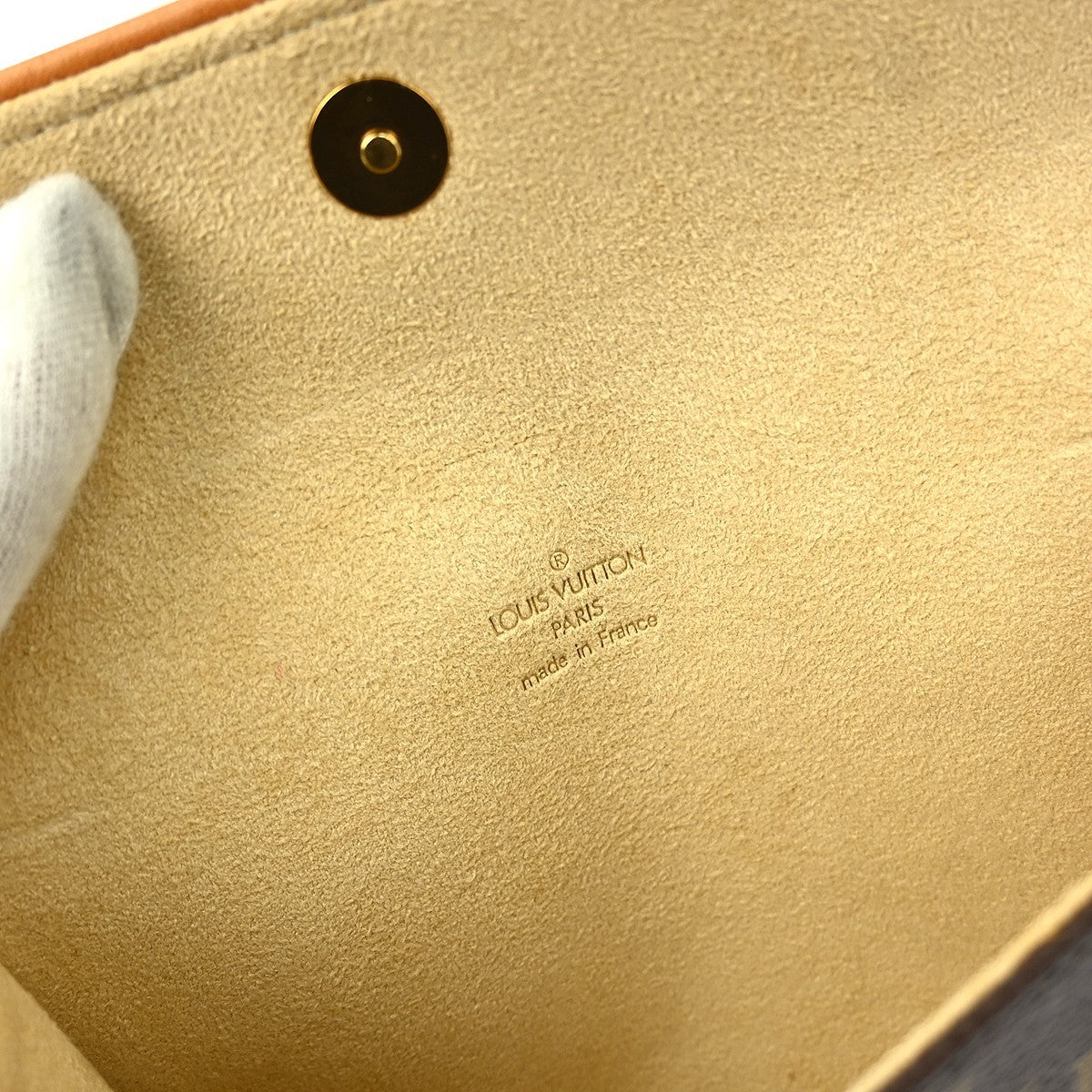Louis Vuitton Florentine Waist Bag Monogram Canvas Brown Canvas Clutche & Pouche Bag (Pre-Owned)
