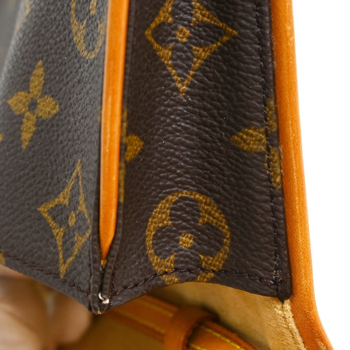 Louis Vuitton Twin Handbag Monogram Canvas Brown Canvas Clutche & Pouche Bag (Pre-Owned)