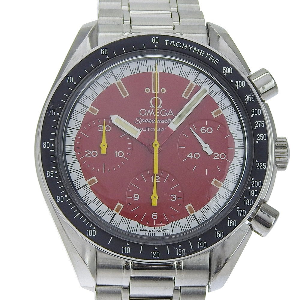 Omega Speedmaster Michael Schumacher Chronograph Automatic Watch Stainless Steel Watch (Pre-Owned)