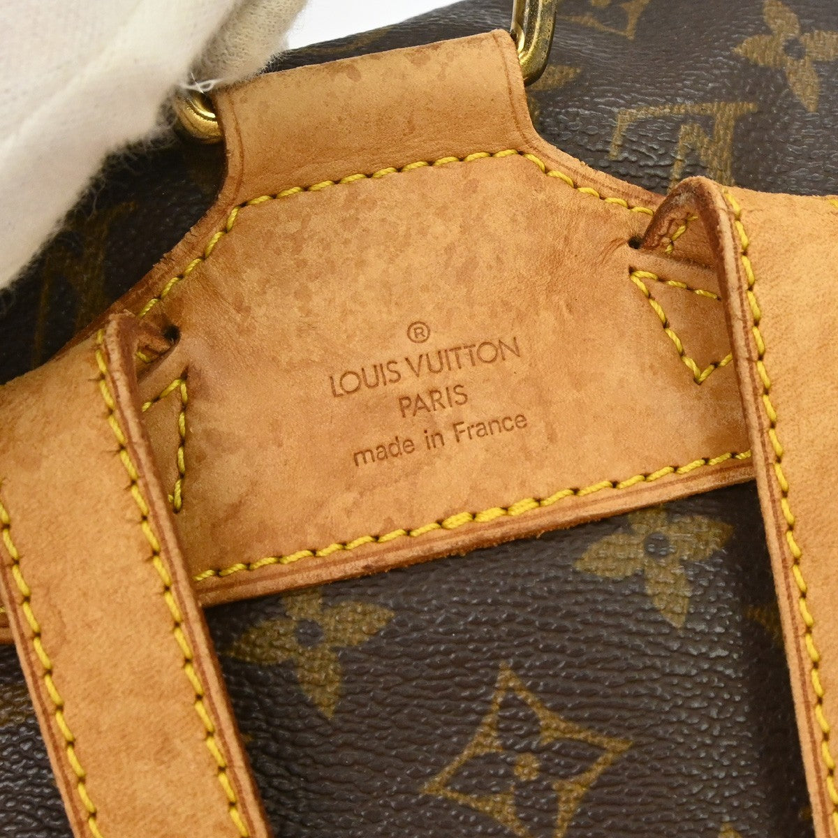 Louis Vuitton Vintage Montsouris Backpack Monogram Canvas Brown Canvas Backpack Bag (Pre-Owned)