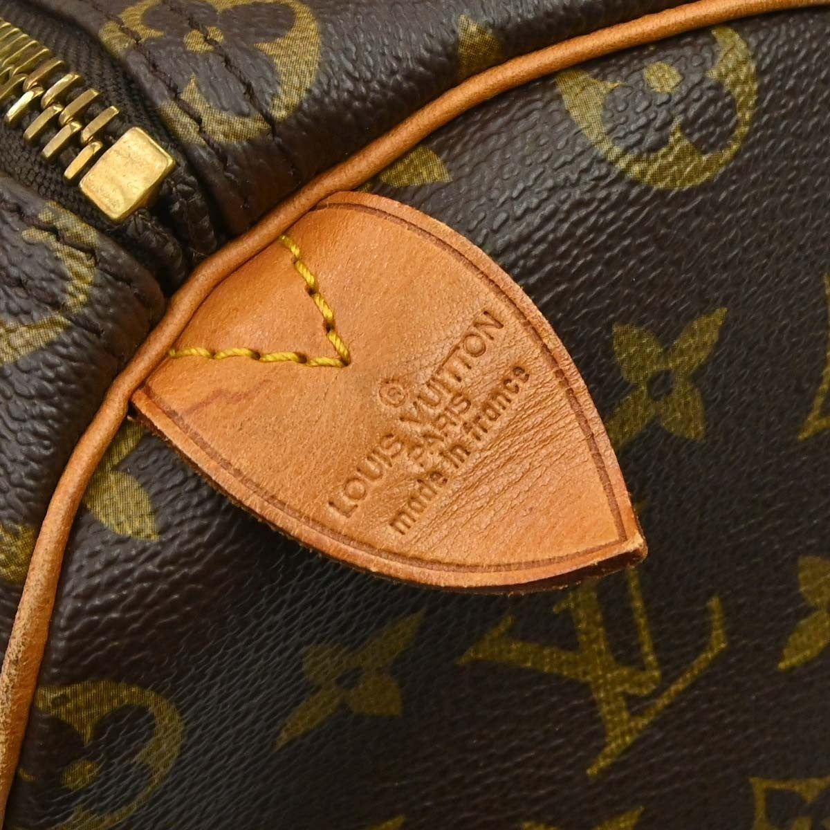 Louis Vuitton Keepall Bag Monogram Canvas Brown Canvas Travel Bag Bag (Pre-Owned)