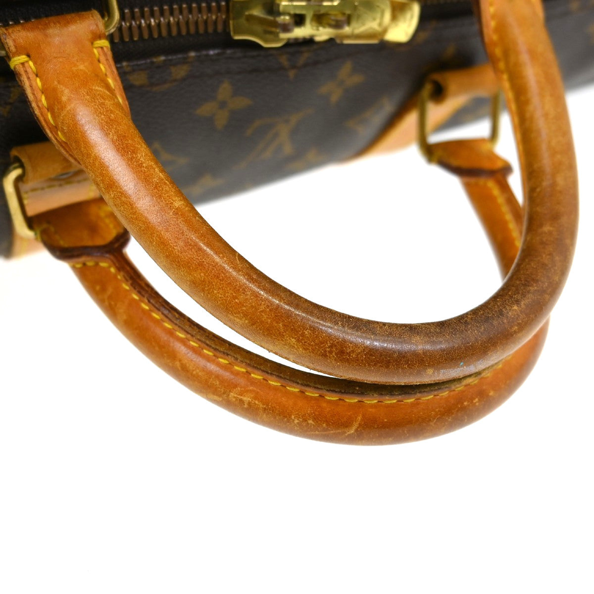 Louis Vuitton Keepall Bag Monogram Canvas Brown Canvas Travel Bag Bag (Pre-Owned)