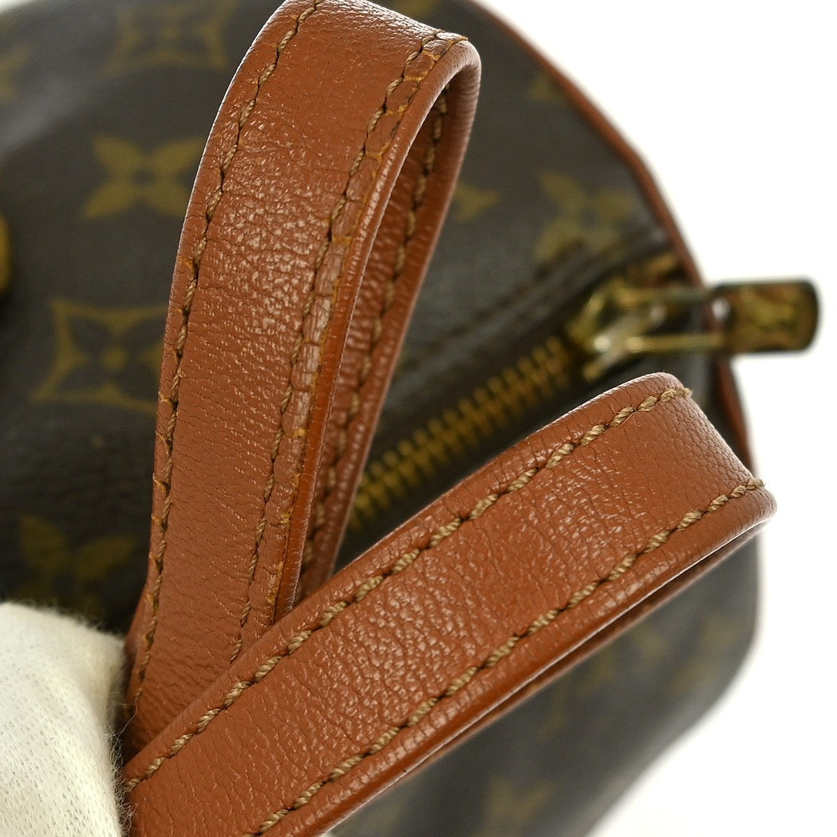 Louis Vuitton Papillon Handbag Monogram Canvas Brown Canvas Handbag (Pre-Owned)
