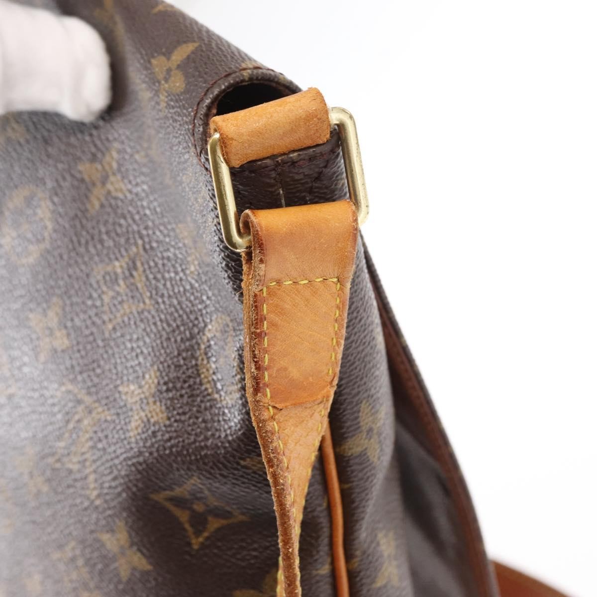 Louis Vuitton Musette Salsa Handbag Monogram Canvas Brown Canvas Shoulder Bag Bag (Pre-Owned)