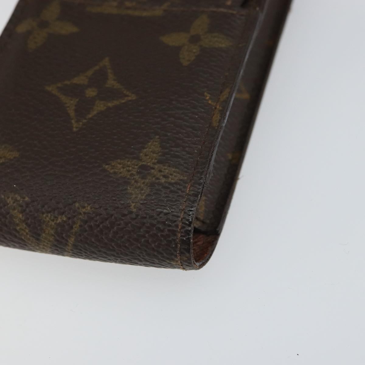 Louis Vuitton Cigarette Case Monogram Canvas Brown Canvas Clutche & Pouche Bag (Pre-Owned)