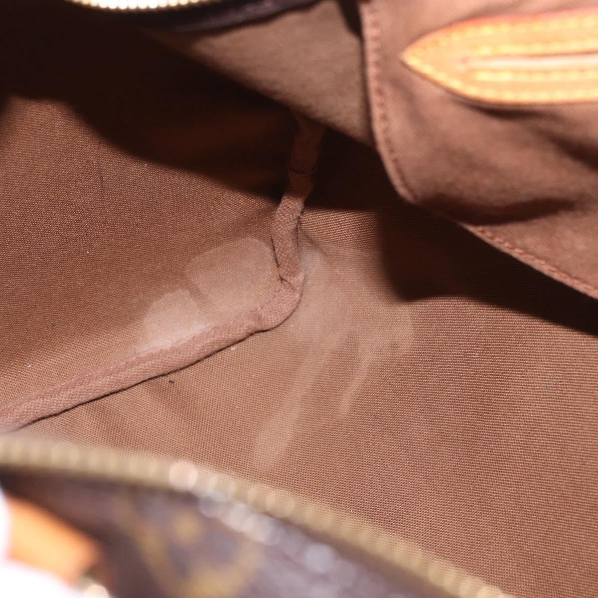 Louis Vuitton Speedy Handbag Monogram Canvas Brown Canvas Handbag (Pre-Owned)