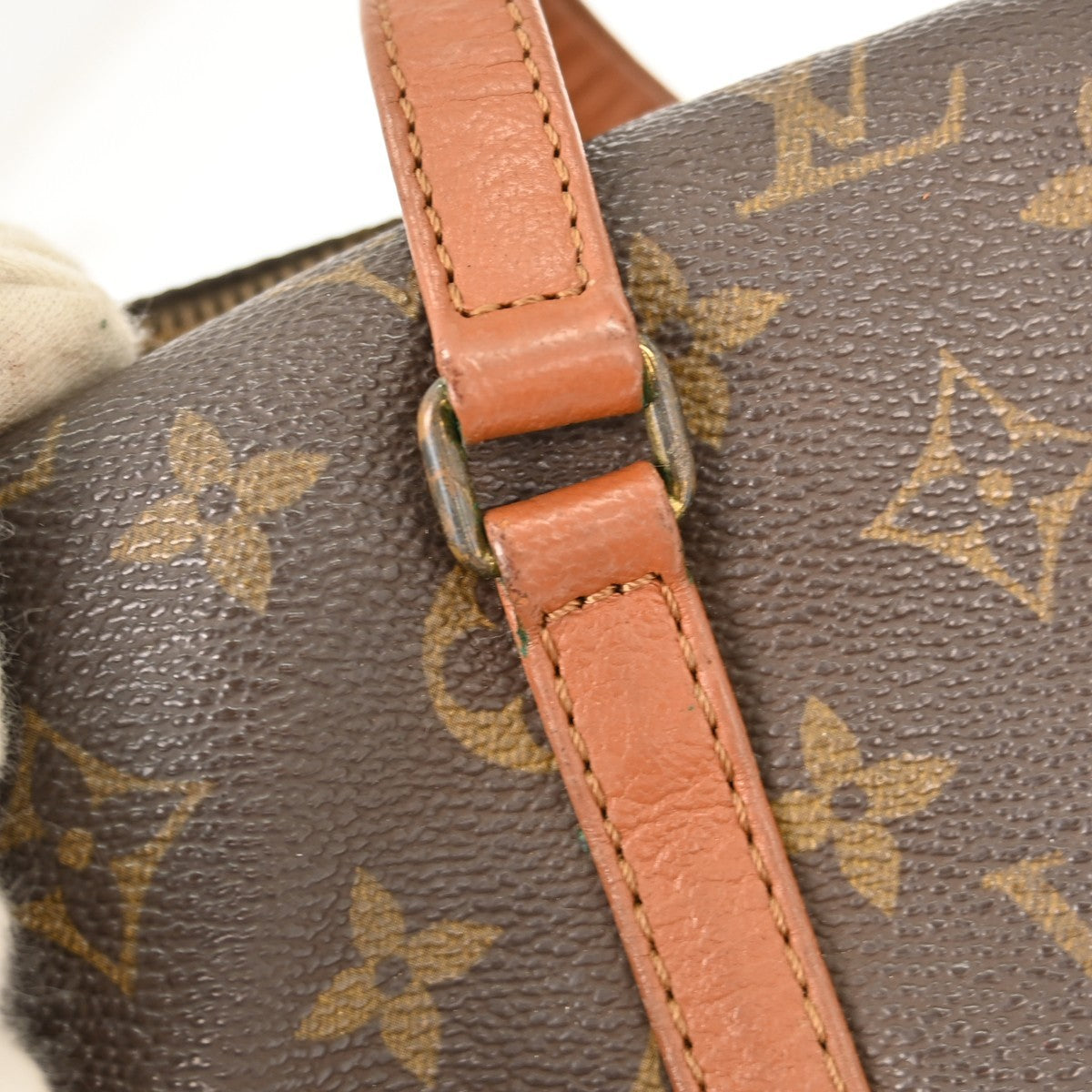 Louis Vuitton Papillon Handbag Monogram Canvas Brown Canvas Handbag (Pre-Owned)