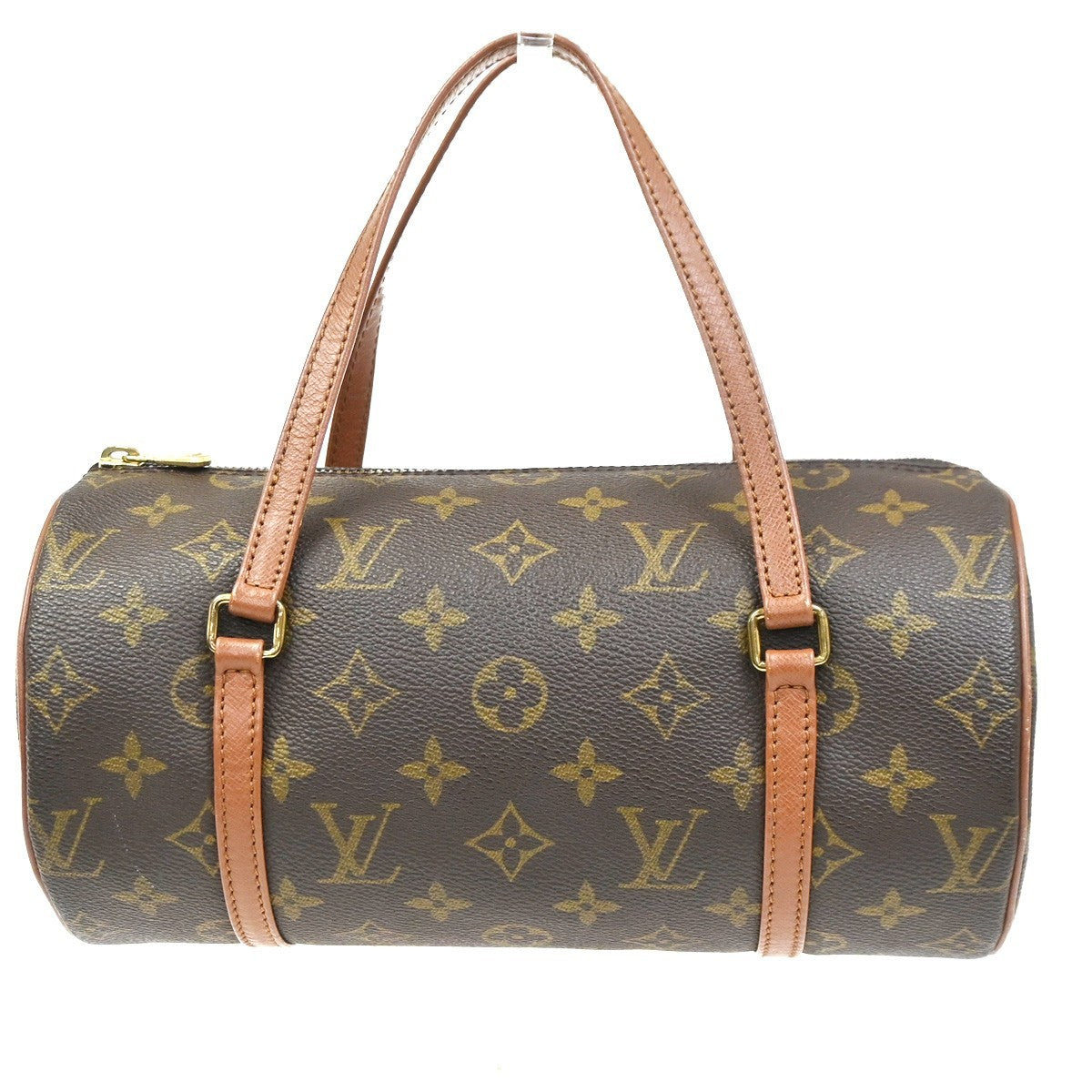 Louis Vuitton Papillon Handbag Monogram Canvas Brown Canvas Handbag (Pre-Owned)