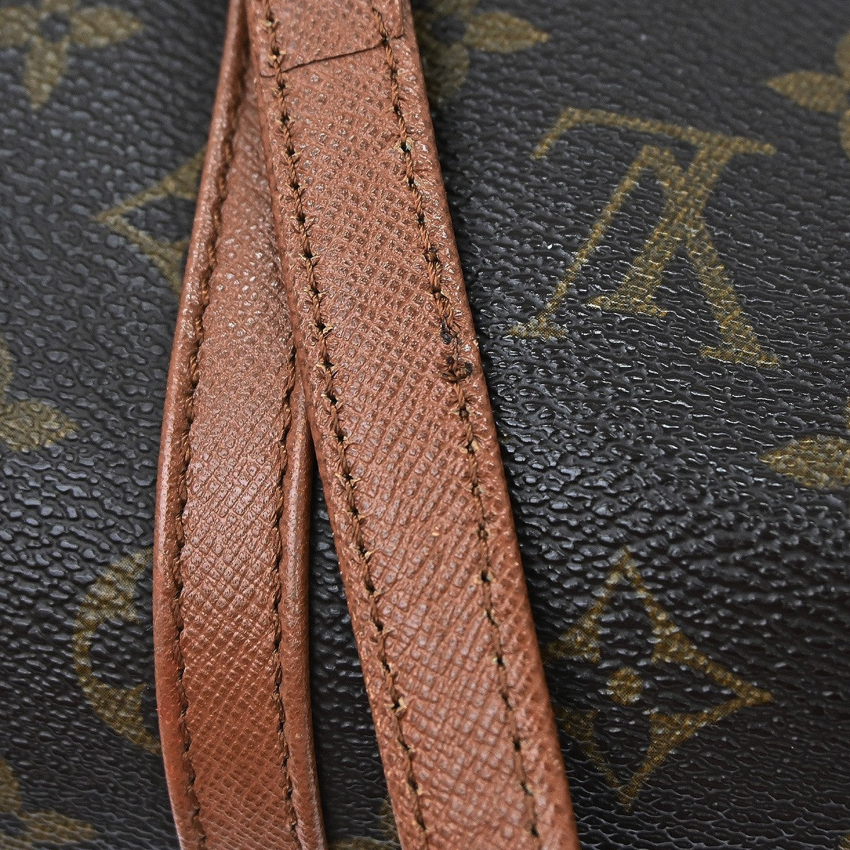Louis Vuitton Papillon Handbag Monogram Canvas Brown Canvas Handbag (Pre-Owned)