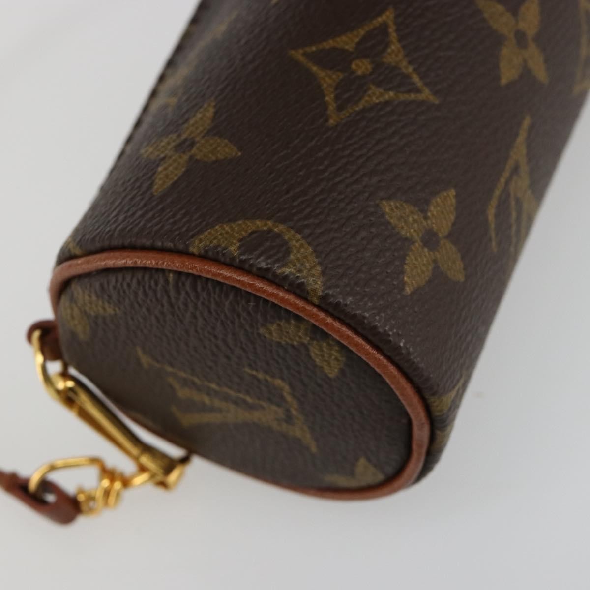 Louis Vuitton Papillon Pochette Monogram Canvas Brown Canvas Clutche & Pouche Bag (Pre-Owned)