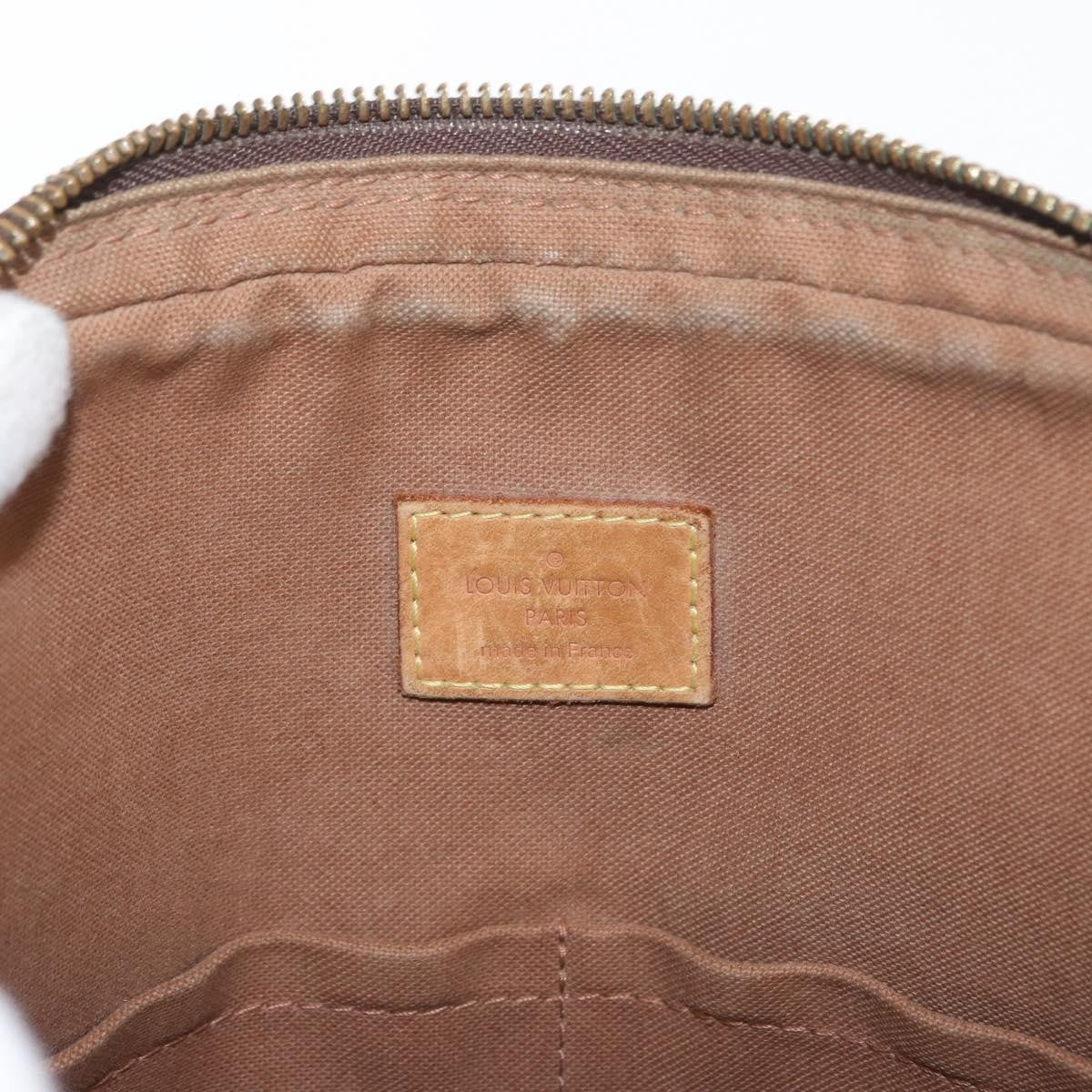 Louis Vuitton Trotteur Beaubourg Handbag Monogram Canvas Brown Canvas Shoulder Bag Bag (Pre-Owned)