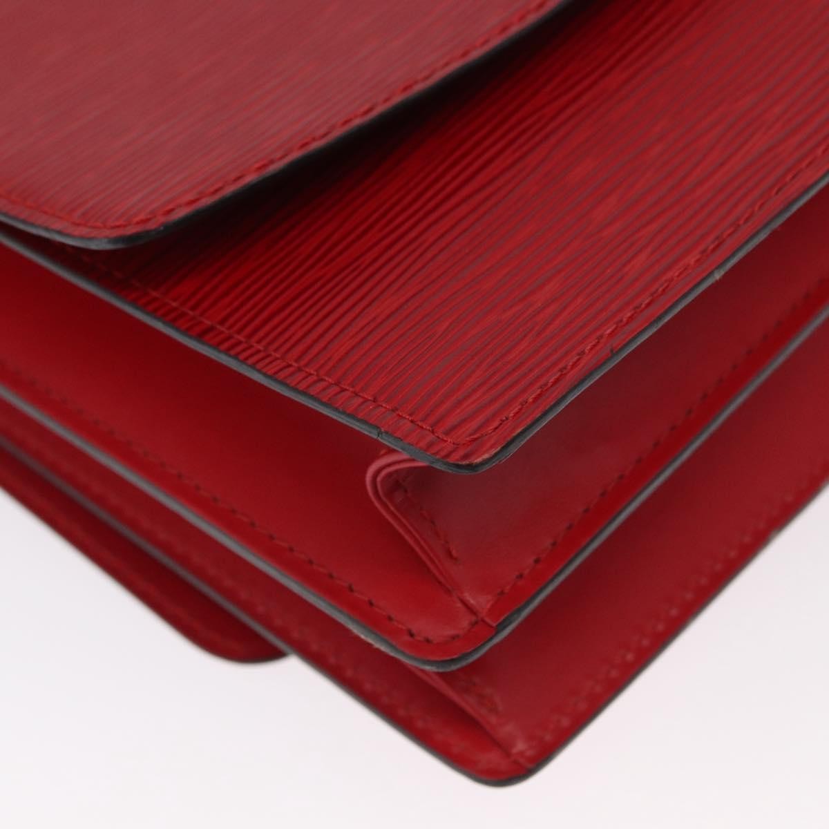 Louis Vuitton Grenelle Shoulder Bag Epi Leather Red Leather Shoulder Bag Bag (Pre-Owned)