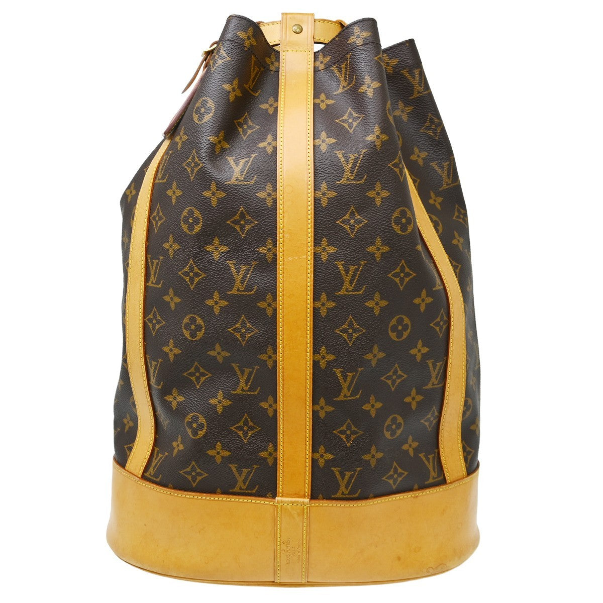 Louis Vuitton Randonnee Backpack Monogram Canvas Brown Canvas Shoulder Bag Bag (Pre-Owned)