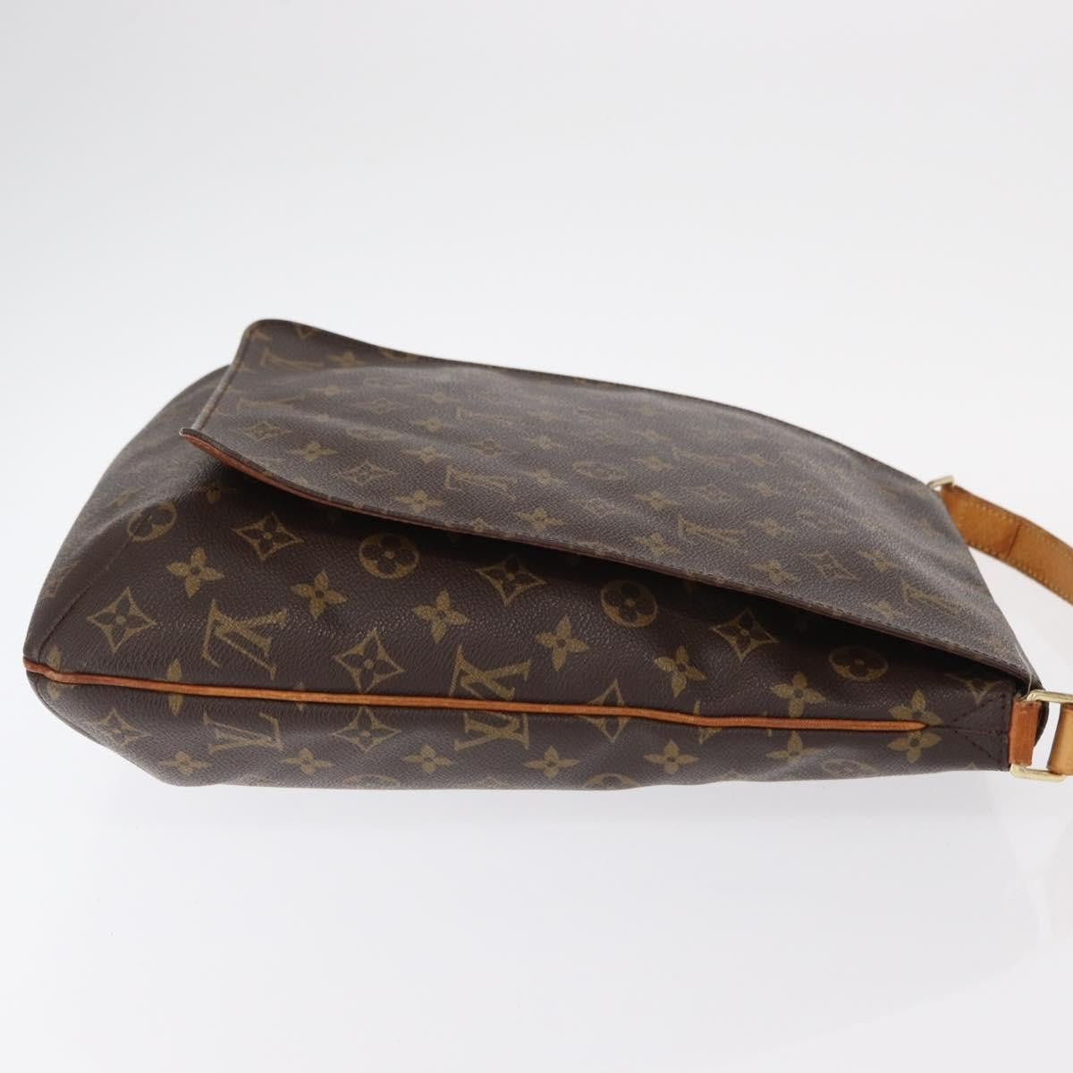 Louis Vuitton Musette Salsa Handbag Monogram Canvas Brown Canvas Shoulder Bag Bag (Pre-Owned)