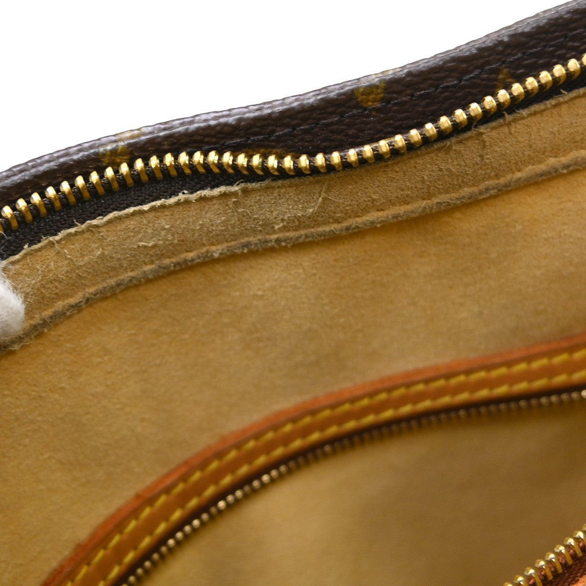 Louis Vuitton Monogram Looping Handbag Monogram Canvas Brown Canvas Shoulder Bag Bag (Pre-Owned)