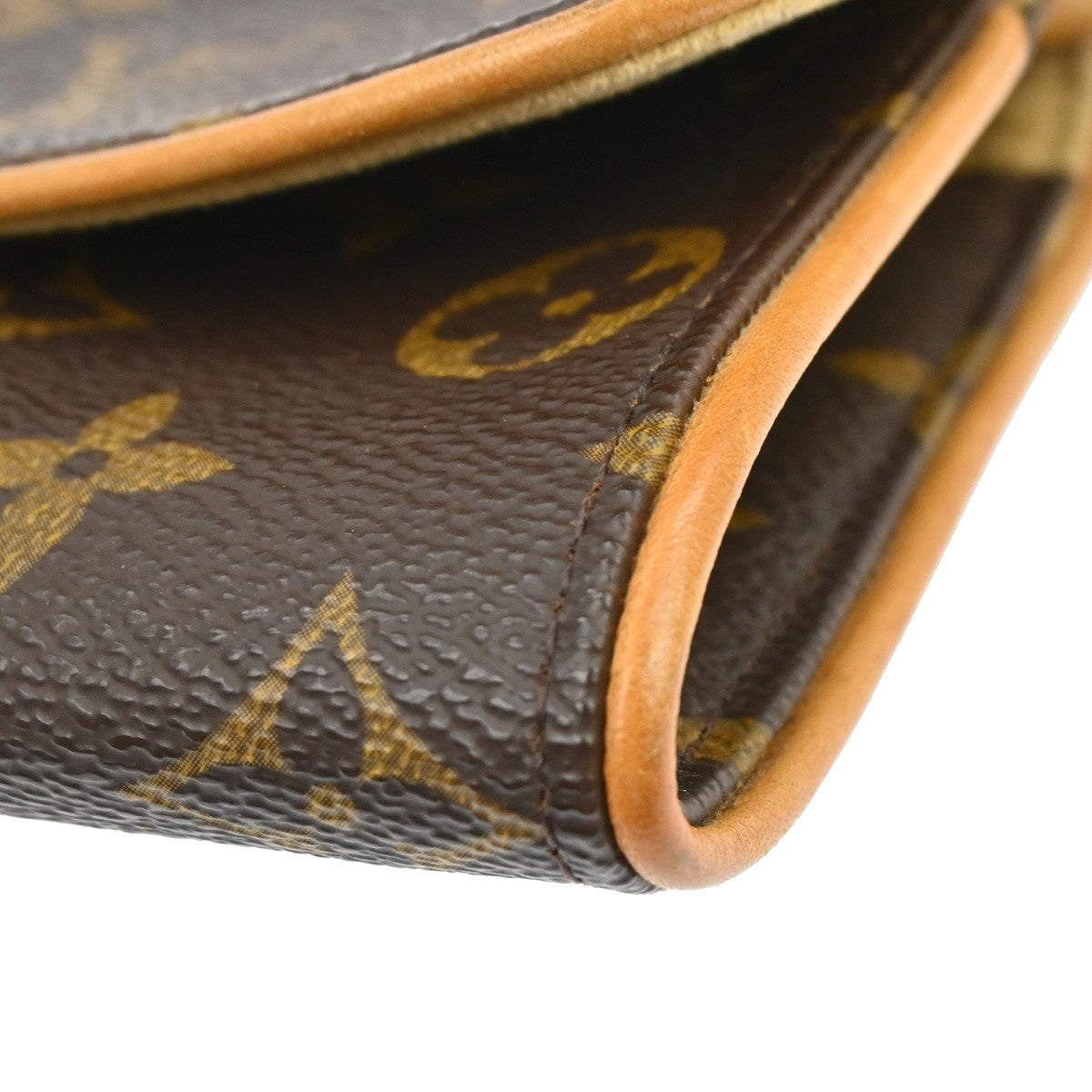 Louis Vuitton Twin Handbag Monogram Canvas Brown Canvas Clutche & Pouche Bag (Pre-Owned)
