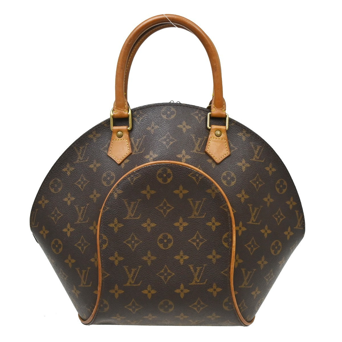 Louis Vuitton Ellipse Bag Monogram Canvas Brown Canvas Handbag (Pre-Owned)