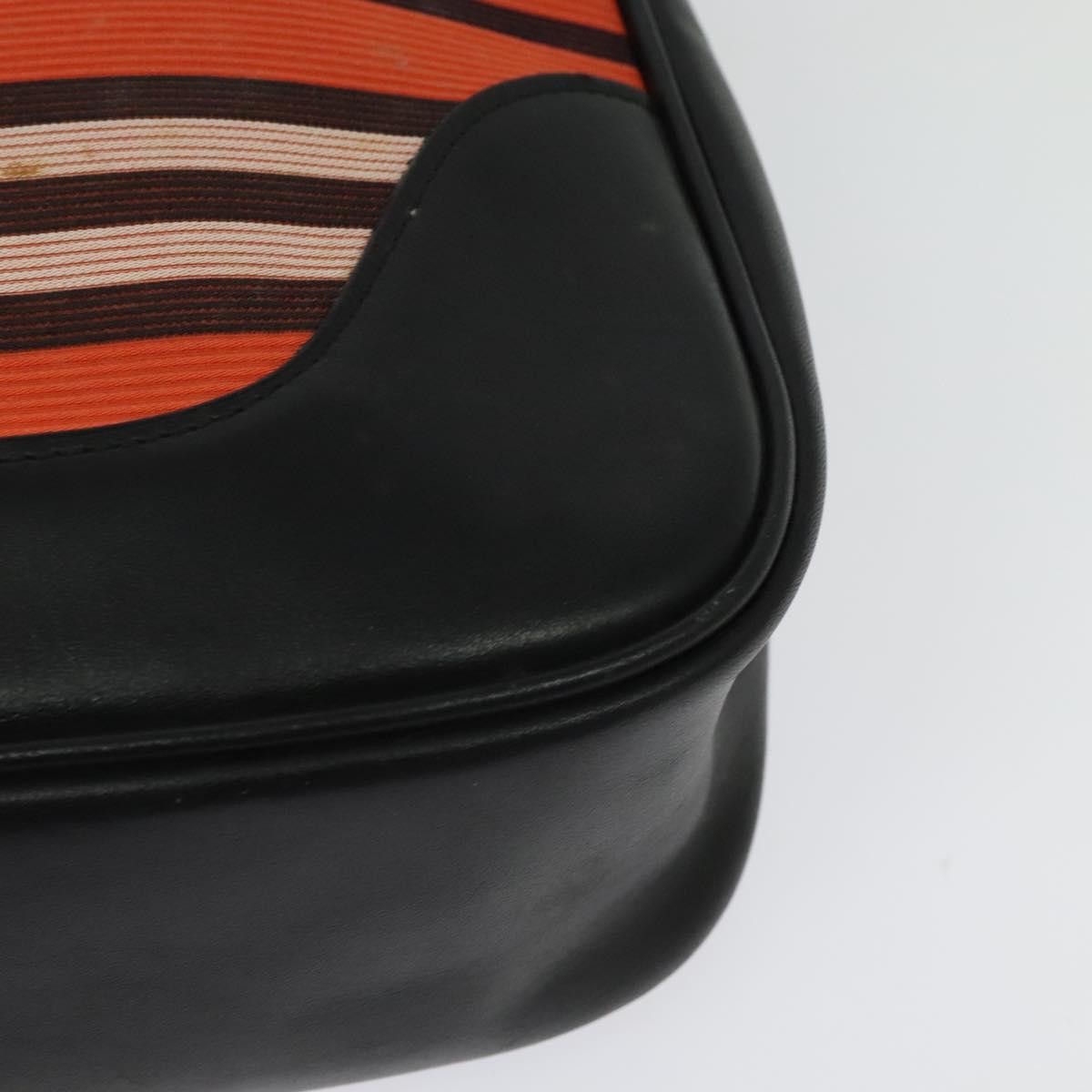 Burberry Blue Label Shoulder Bag Canvas Orange Canvas Shoulder Bag Bag (Pre-Owned)