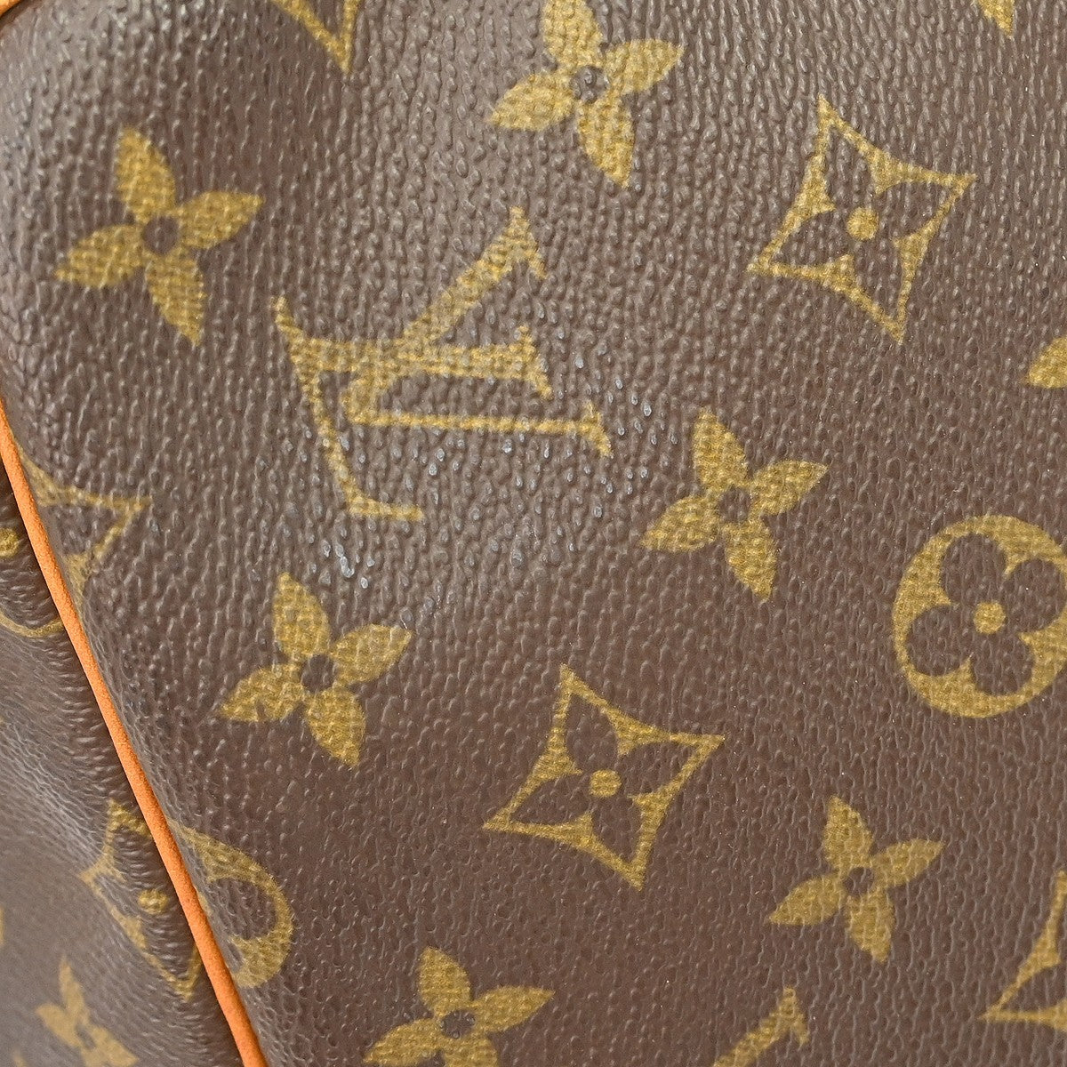 Louis Vuitton Keepall Bag Monogram Canvas Brown Canvas Travel Bag Bag (Pre-Owned)