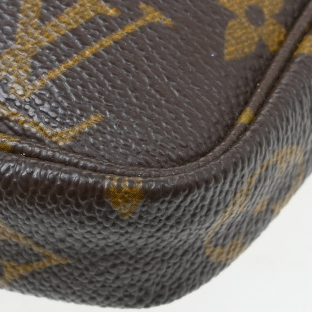 Louis Vuitton Pochette Accessoires Nm Monogram Canvas Brown Canvas Clutche & Pouche Bag (Pre-Owned)