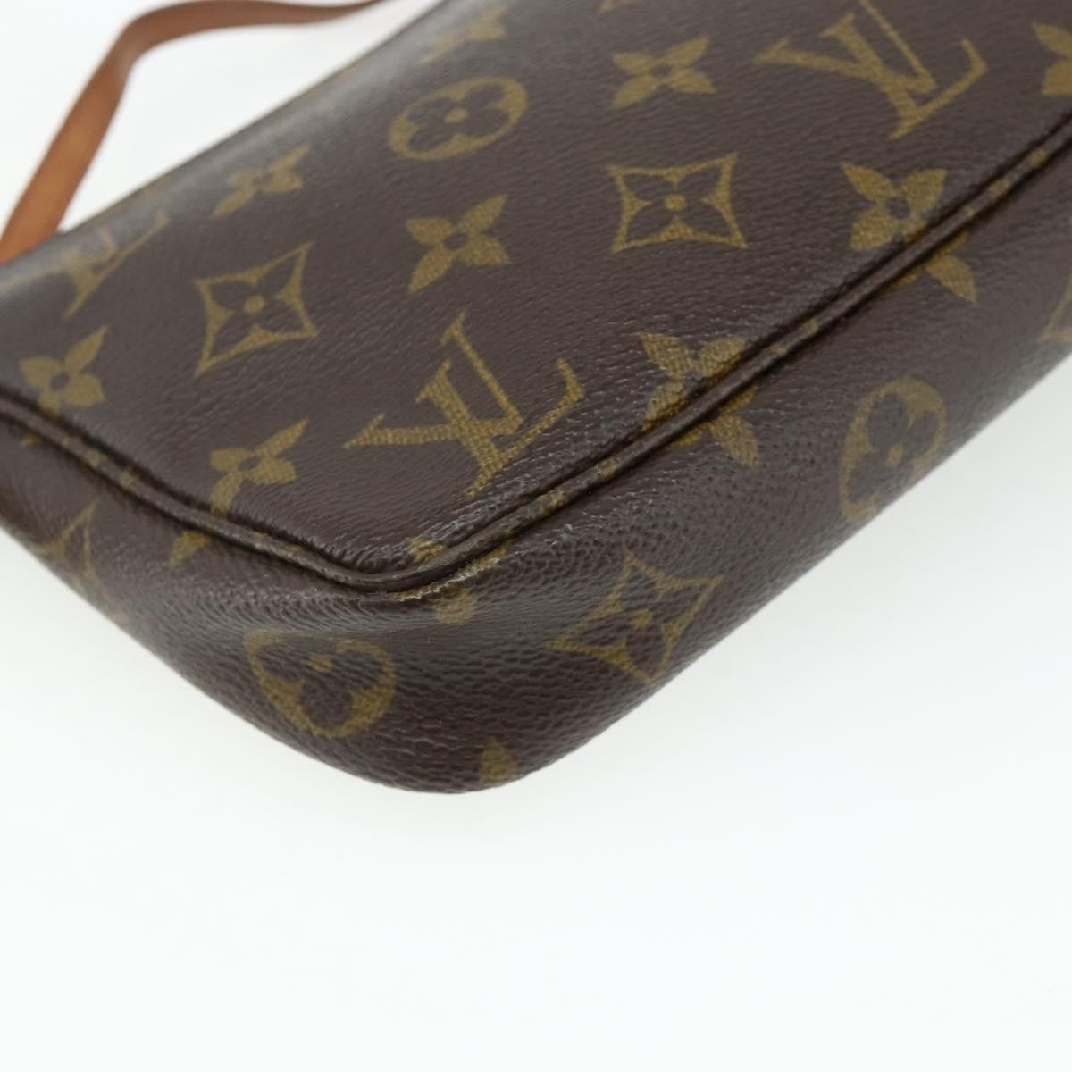 Louis Vuitton Pochette Accessoires Nm Monogram Canvas Brown Canvas Clutche & Pouche Bag (Pre-Owned)