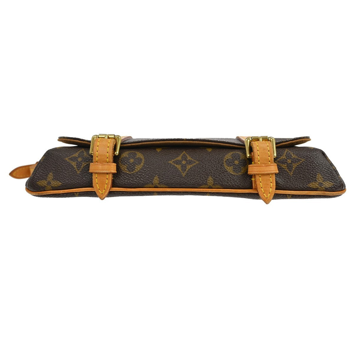Louis Vuitton Marelle Waist Bag Monogram Canvas Brown Canvas Clutche & Pouche Bag (Pre-Owned)