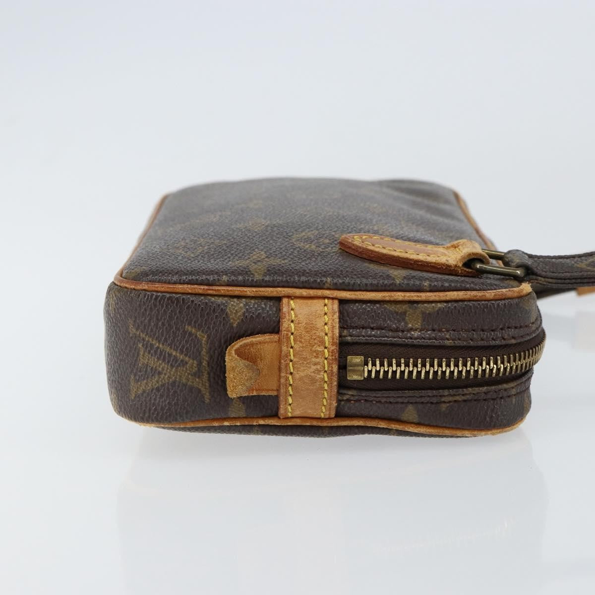 Louis Vuitton Pochette Marly Bandouliere Bag Monogram Canvas Brown Canvas Clutche & Pouche Bag (Pre-Owned)