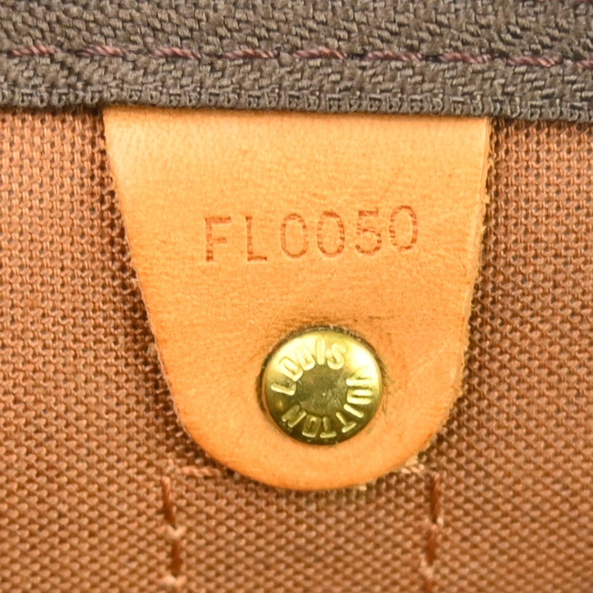 Louis Vuitton Keepall Bag Monogram Canvas Brown Canvas Travel Bag Bag (Pre-Owned)