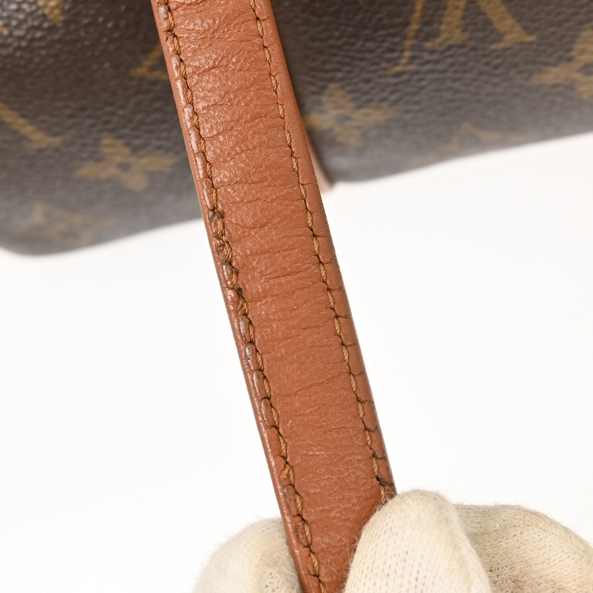 Louis Vuitton Papillon Handbag Monogram Canvas Brown Canvas Handbag (Pre-Owned)