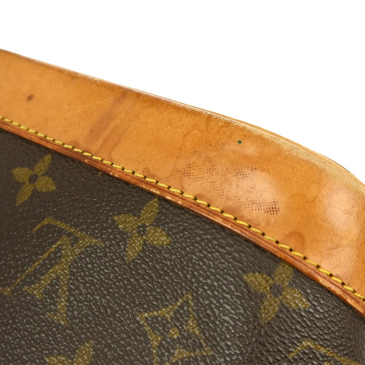Louis Vuitton Alma Handbag Monogram Canvas Brown Canvas Handbag (Pre-Owned)