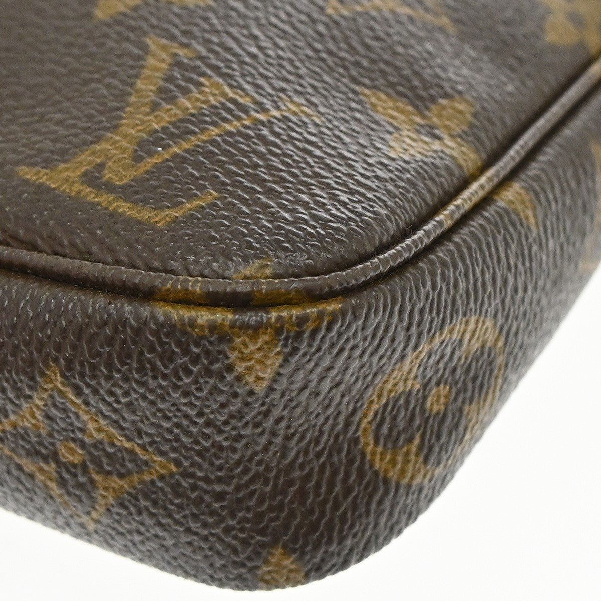 Louis Vuitton Pochette Accessoires Nm Monogram Canvas Brown Canvas Clutche & Pouche Bag (Pre-Owned)
