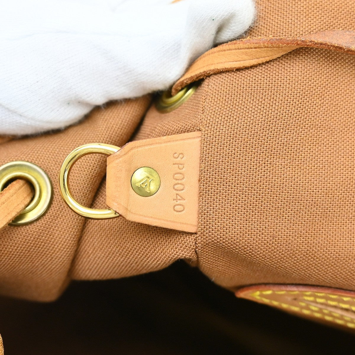 Louis Vuitton Vintage Montsouris Backpack Monogram Canvas Brown Canvas Backpack Bag (Pre-Owned)