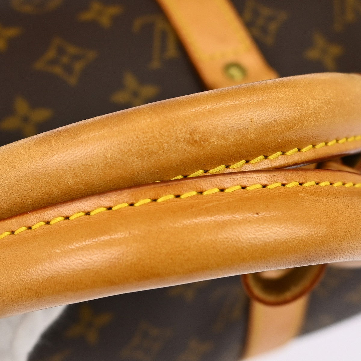 Louis Vuitton Keepall Bag Monogram Canvas Brown Canvas Travel Bag Bag (Pre-Owned)