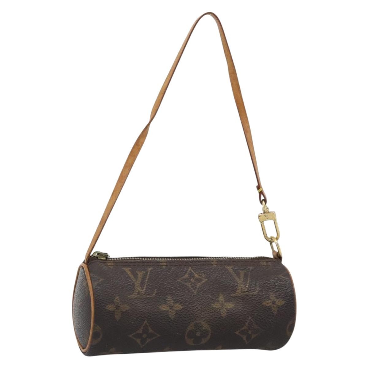 Louis Vuitton Papillon Pochette Monogram Canvas Brown Canvas Clutche & Pouche Bag (Pre-Owned)