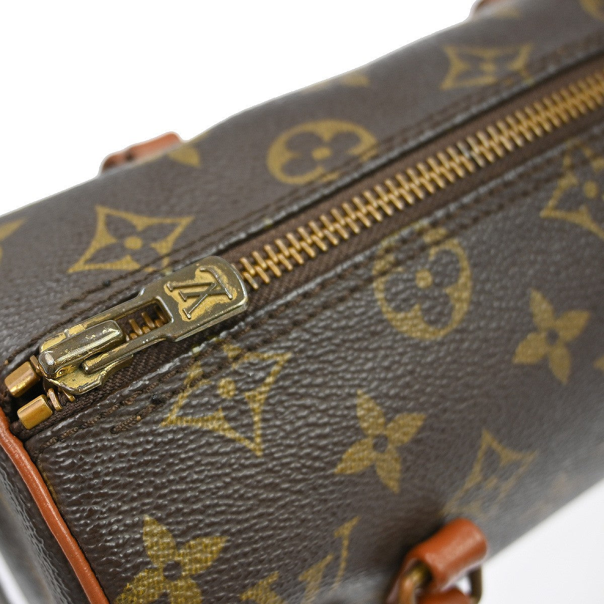 Louis Vuitton Papillon Handbag Monogram Canvas Brown Canvas Handbag (Pre-Owned)