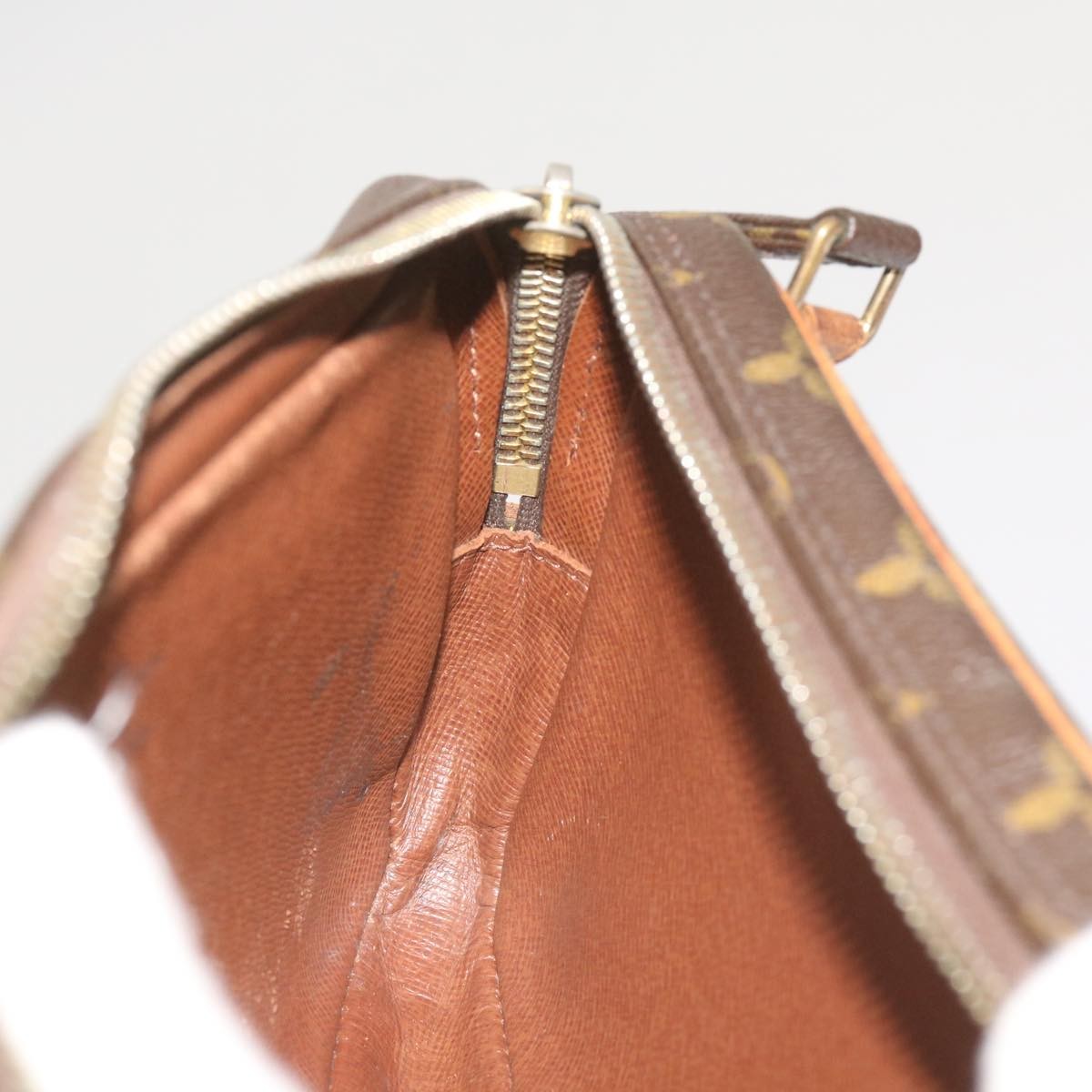 Louis Vuitton Pochette Marly Bandouliere Bag Monogram Canvas Brown Canvas Shoulder Bag Bag (Pre-Owned)