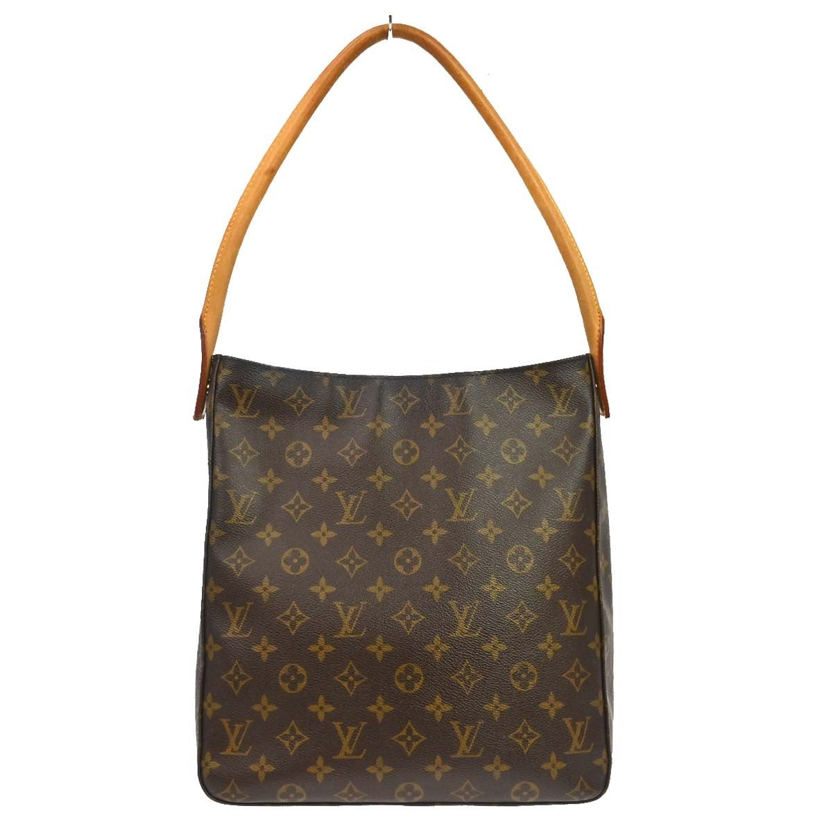Louis Vuitton Monogram Looping Handbag Monogram Canvas Brown Canvas Shoulder Bag Bag (Pre-Owned)