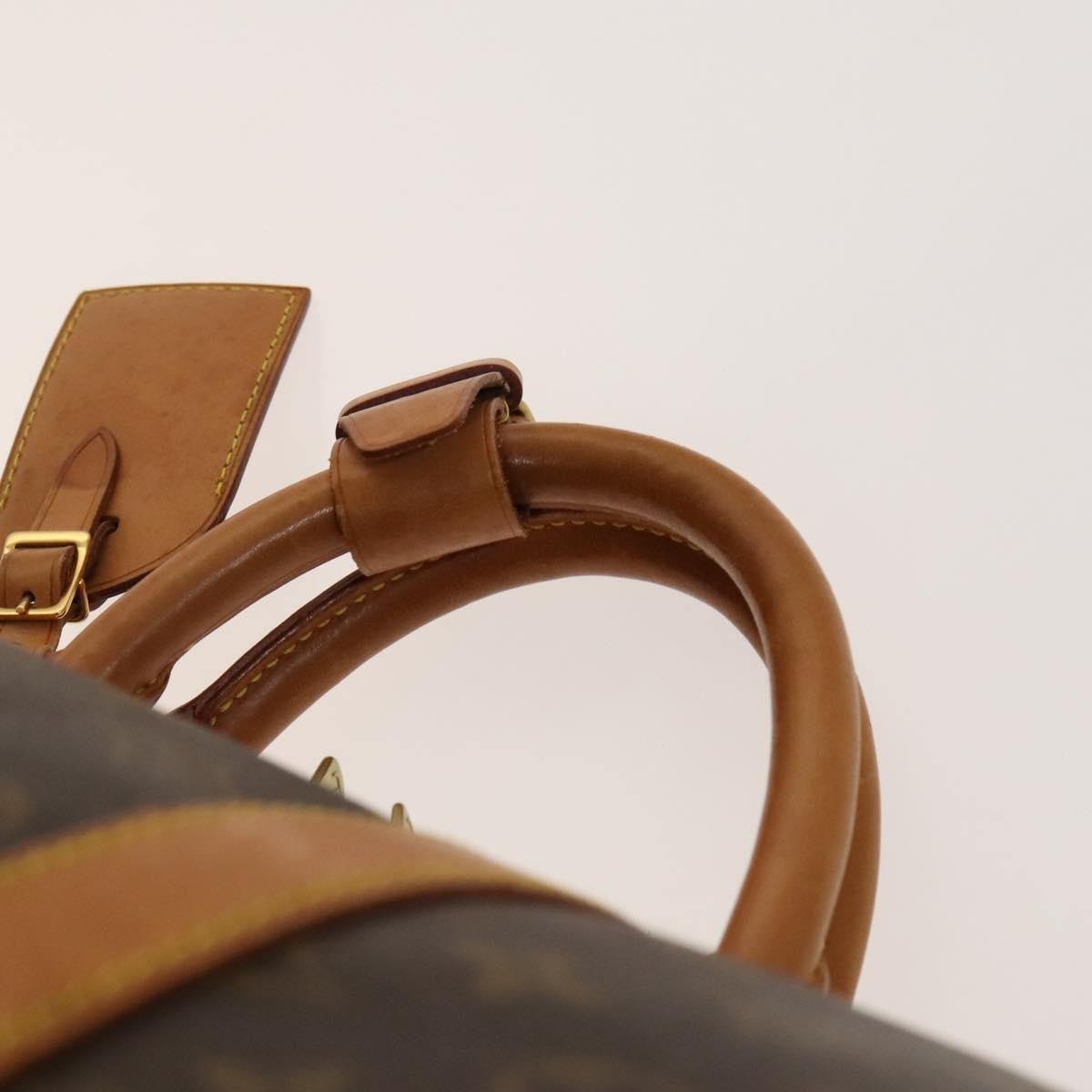 Louis Vuitton Keepall Bag Monogram Canvas Brown Canvas Travel Bag Bag (Pre-Owned)
