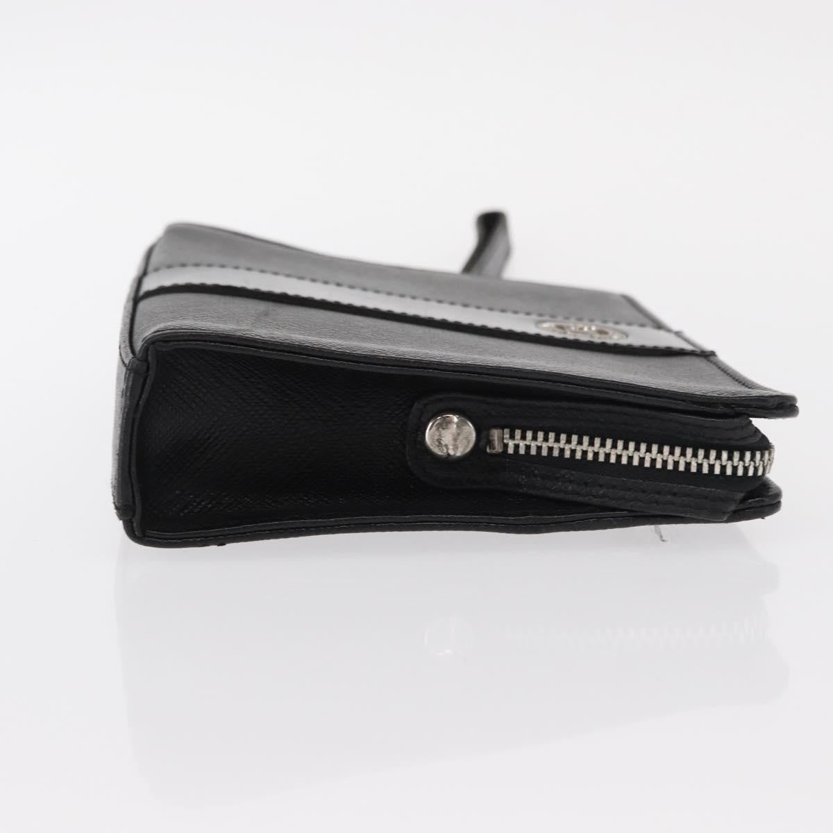 Valentino Garavani Pochette Leather Black Leather Clutche & Pouche Bag (Pre-Owned)