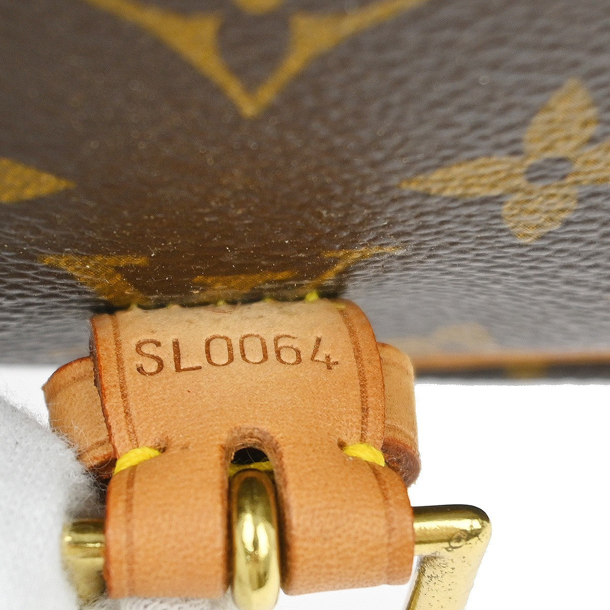 Louis Vuitton Sologne Handbag Monogram Canvas Brown Canvas Handbag (Pre-Owned)