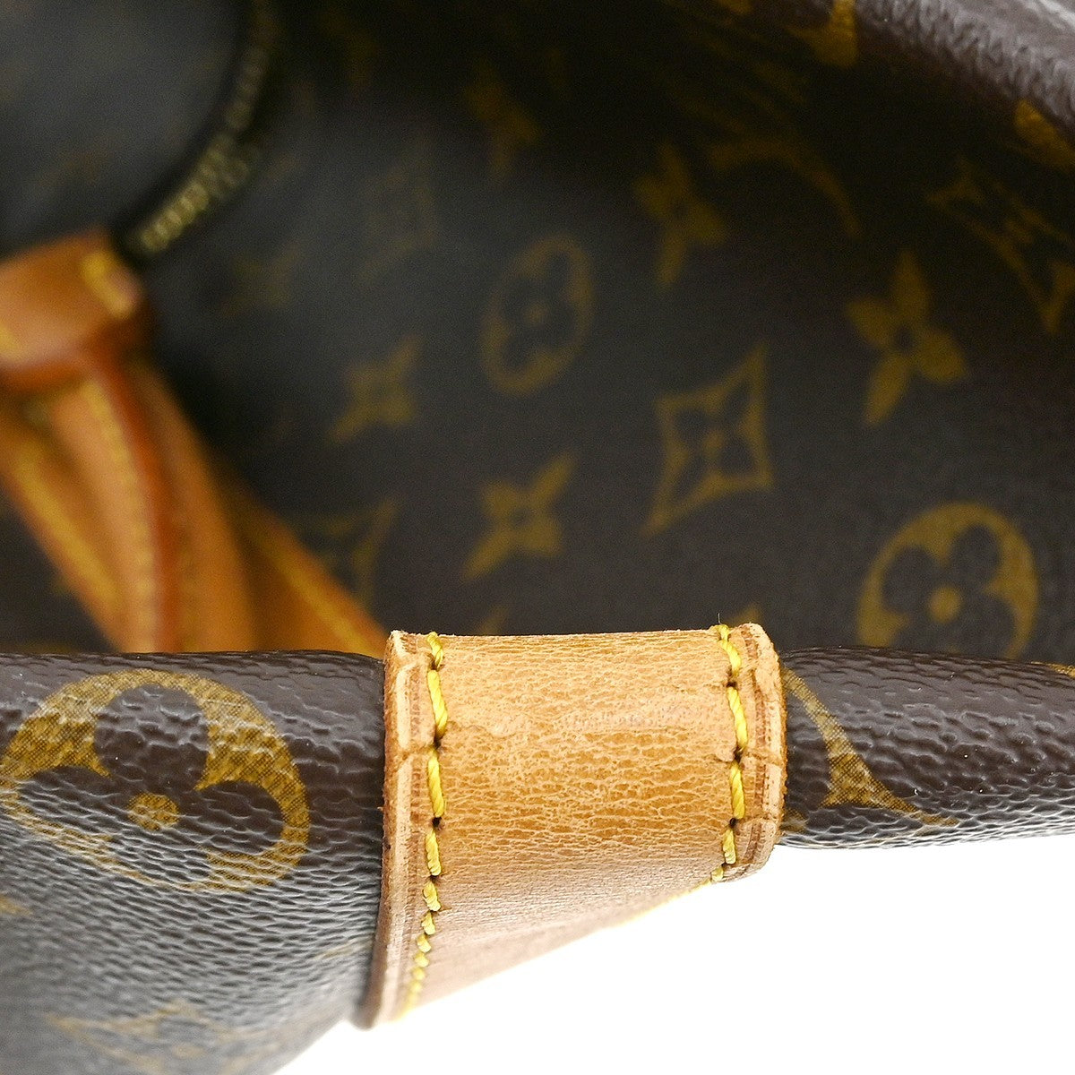 Louis Vuitton Keepall Bag Monogram Canvas Brown Canvas Travel Bag Bag (Pre-Owned)