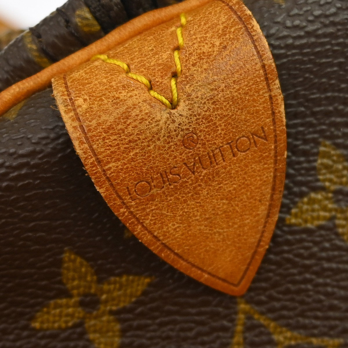 Louis Vuitton Keepall Bag Monogram Canvas Brown Canvas Handbag (Pre-Owned)
