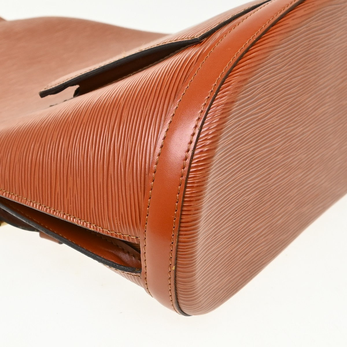 Louis Vuitton Gobelins Backpack Epi Leather Brown Leather Backpack Bag (Pre-Owned)