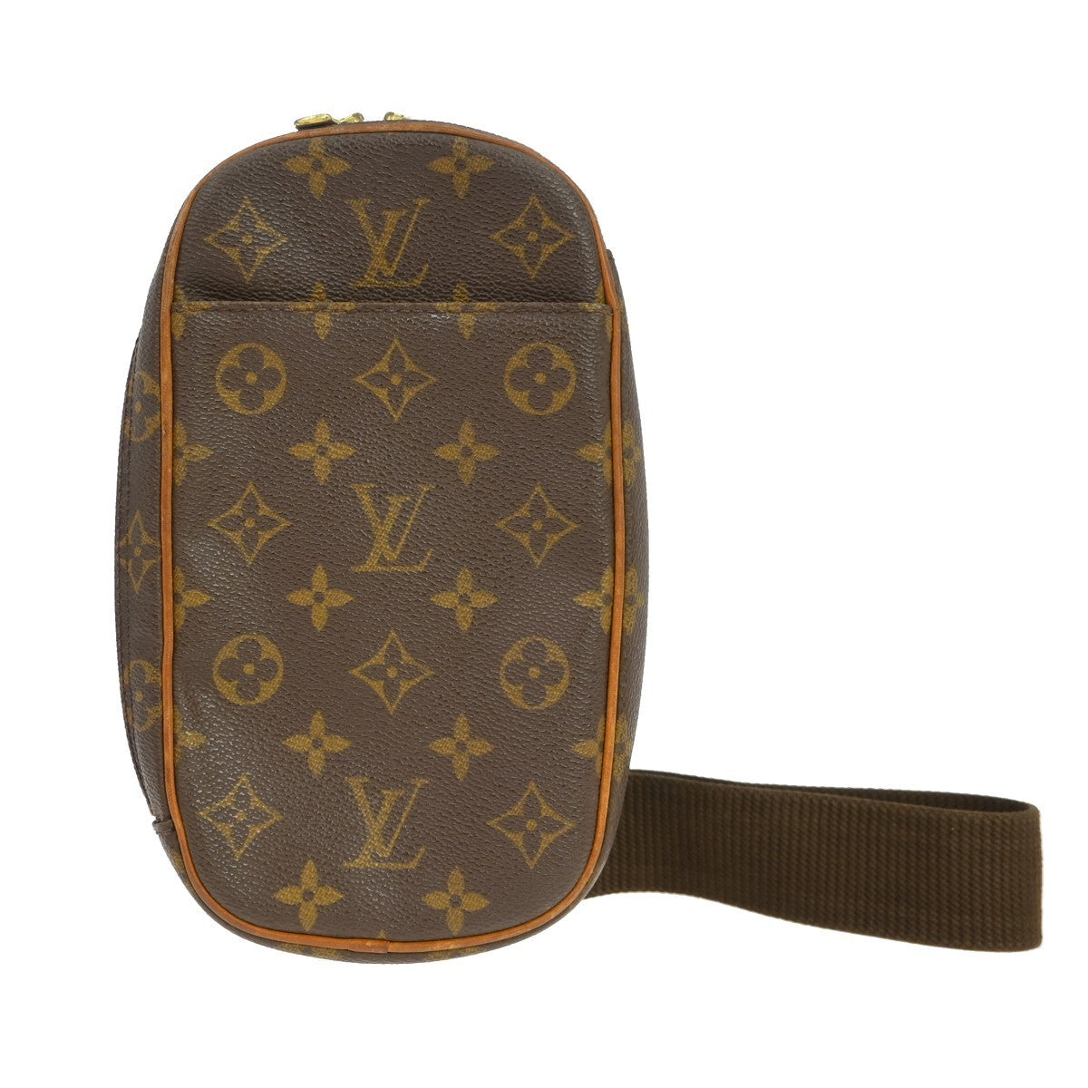Louis Vuitton Pochette Gange Monogram Canvas Brown Canvas Clutche & Pouche Bag (Pre-Owned)