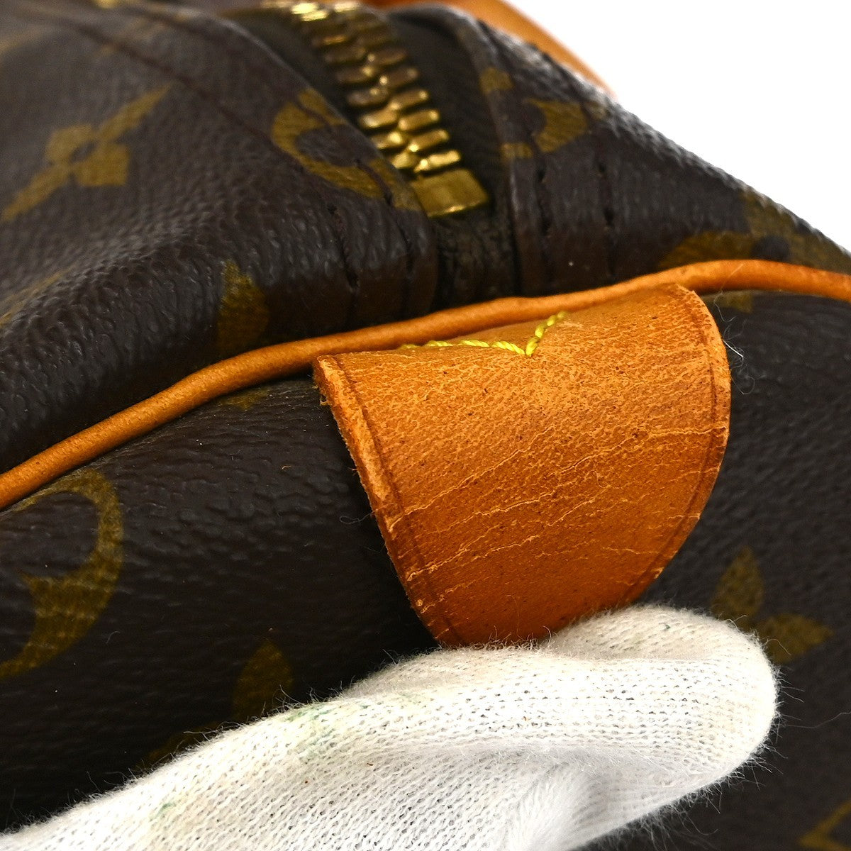 Louis Vuitton Keepall Bag Monogram Canvas Brown Canvas Travel Bag Bag (Pre-Owned)