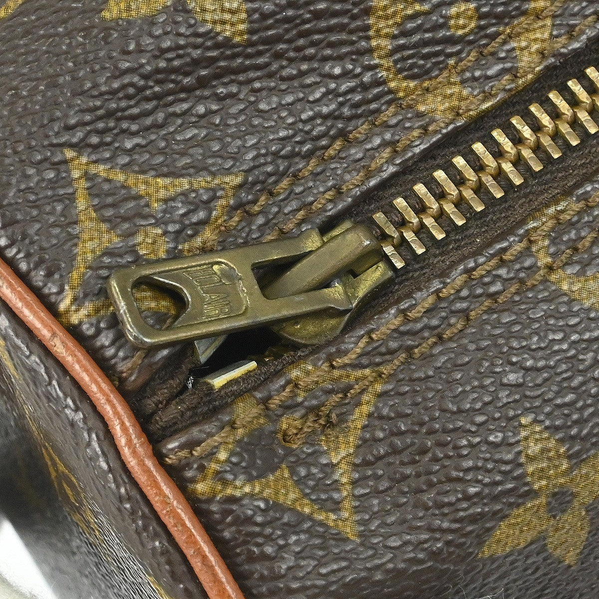 Louis Vuitton Papillon Handbag Monogram Canvas Brown Canvas Handbag (Pre-Owned)